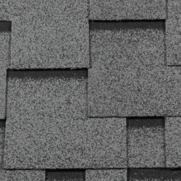 Битумная черепица RoofShield Модерн Серый с оттенением