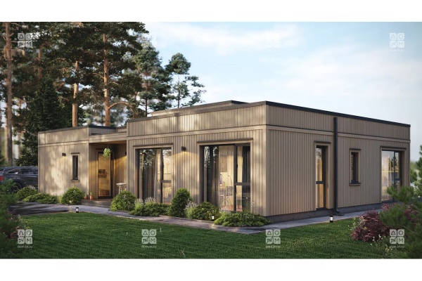 Дом панельно-каркасный Дания 140 (193кв.м)