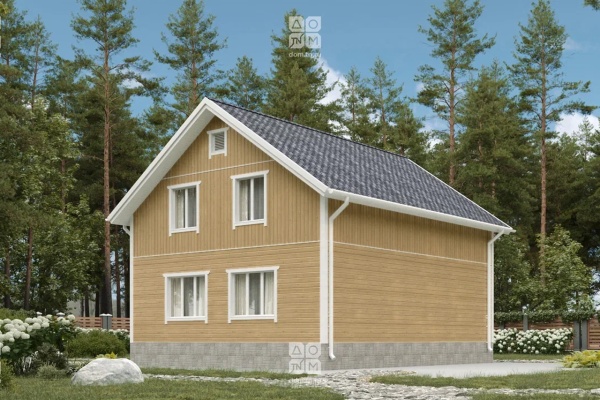 Дом панельно-каркасный Уютный 144 (146кв.м)