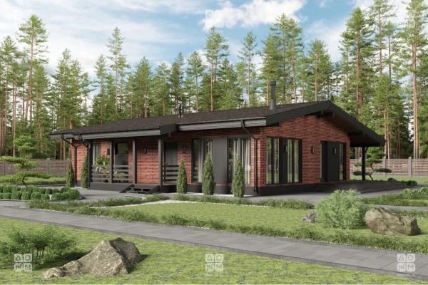 Дом панельно-каркасный Сезанн (170кв.м)